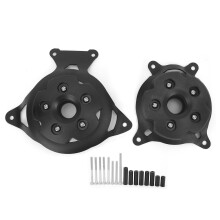 Motordeksel i aluminiumslegering for Kawasaki ZR800Z750, slitesterkt statordeksel med rustbeskyttelse, motorsikkerhetsbeskyttelse for sidemontert
