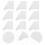 250Pièces Protections Dentaires Jetables Blanches Confortables 8