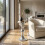 Silver Mirrored Ldiy Side Table 60x30cm Decor 4