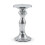 Silver Mirrored Ldiy Side Table 60x30cm Decor 1