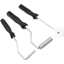 Set di rulli professionali per fibra di vetro con manico antiscivolo in lega di alluminio per laminazione in resina di vasche da bagno e riparazione