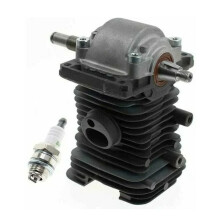 Cilindro do motor em aço, pacote inclui vários componentes para motosserra Stihl MS170MS180 018, peça de reposição de alta qualidade.