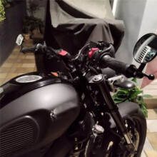 Motorrad-Lenker-Seitenspiegel, Verstellbar, Rund, Universell Einsetzbar, für Fahrrad, Straßenbahn, Geländewagen, ATV/UTV