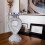 Silver Pears Side Table 60x30cm Crushed Diamond 5