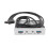 USB 3.0 Front Panel Fast Data Transfer Floppy Bay Drive Front Panel 3.5 Inch HD Sound Interface Easy Setup 1