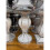 White Silver Mirrored Table 60cm Crushed Diamond 6
