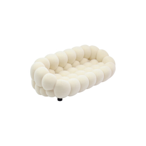 Tiny Dollhouses Accessories Plush Velvets Sofa For-extra small
