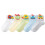 5 Pairs Cartoon Pattern Socks Cool Mesh Summer Socks For-B L 1