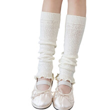 Pair Girls Fashion Leg Warmer Elasticated Warm-mihuang