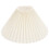 Pleated Fabric Lamp Shade for E27 Fitting, 25x25x16cm 1