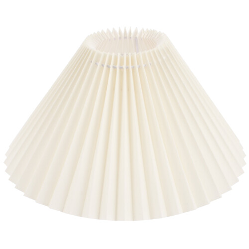 Pleated Fabric Lamp Shade for E27 Fitting, 25x25x16cm