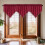 Blackout Short Curtains & Valance Set – Polyester, 5