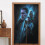Mørklæggende dørgardin polyester rumdeler 91x143 cm 1