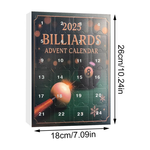 Billard-Adventskalender: 24 Überraschungen rund ums Billard 2