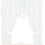 French Short Lace Sheer Curtains White Floral Panel 1 Pair 2