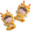 Dekoration av drakefigur i harts – 2-pack 1