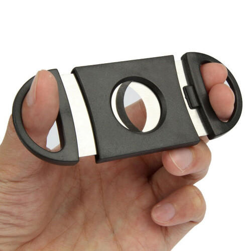 Stainless Steel Double-Blade Cigar Cutter 2