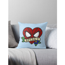 Spiderman putetrekk 16x16 tommer bomull-polyester