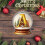 Yellow Crystal Acrylic Christmas Tree Initial Ornament Set 4