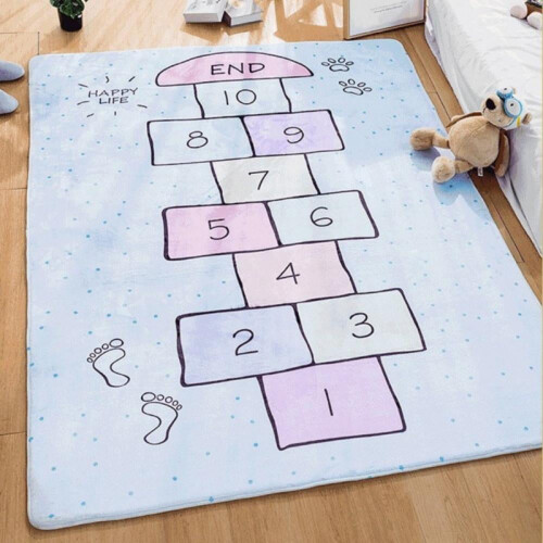 Hopscotch & Flying Chess Teppe 100x160cm 2