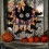 Halloween spider wreath for front door decoration 5