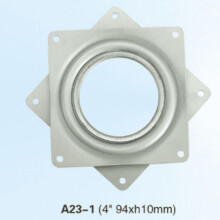 Lazy Susan Bearing 4 Inch Square Galvanised Steel