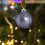 Graue Kunststoff-Weihnachtsbaumkugeln, 12 Stück 5