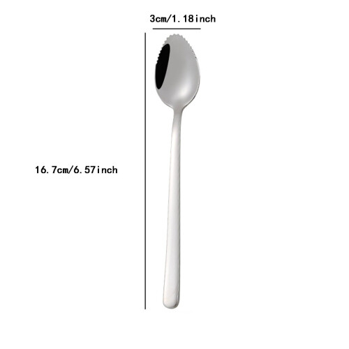 304 Edelstahl Baby-Püree-Löffel-Set (2er-Pack) 2