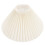Pleated Fabric Lamp Shade for E27 Fitting, 25x25x16cm 3