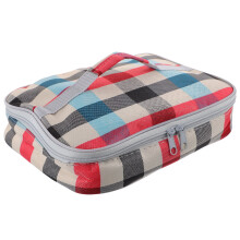 Eristetty Oxford-kankainen lounaskassi 27x21x5.5cm