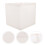 Square Fabric Lamp Shade for Table Lamp, Beige, 20 cm 4
