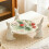 Rabbits Shape Silicone Mould With 3D-Grape oval plate mol 4