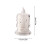 LED krystallys varm hvid transparent 2-pak 3