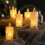 LED krystallys ornament varm hvid 2-pak 5