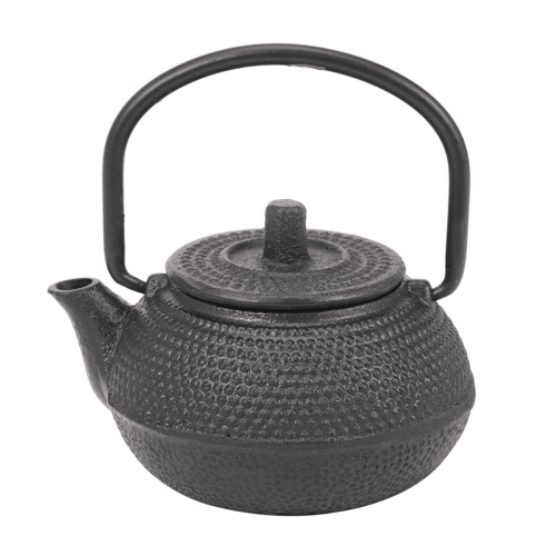 5x50ml gietijzeren mini-theepot met filter 1
