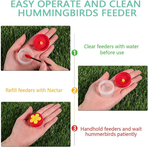 Konghyp Hummingbird Feeder with Suction Cup 1 Pack 2