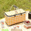 Cesto da picnic isolante pieghevole XIAOLE30L 3