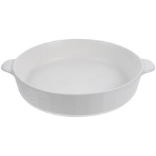 Keramická hlboká forma na koláč 30,5 cm s rúčkami