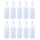 10 flaconi in plastica da 30 ml con tappo a vite 1