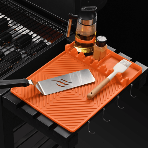 Siliconen grillmat Oranje 30x20cm 1