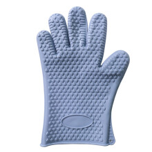 Guanti da forno in silicone Poaug – Corti a cinque dita,