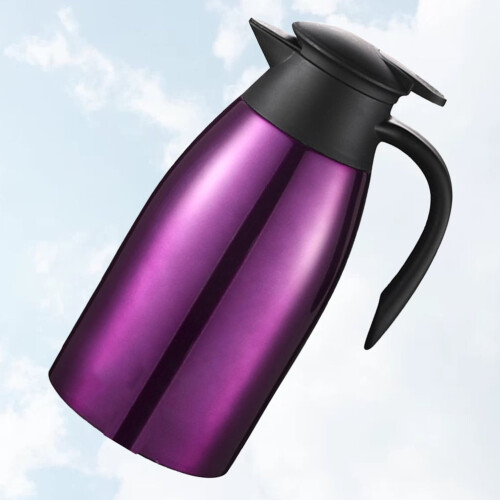 Bouilloire isotherme en acier inoxydable 2L violette 2