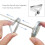 Supporto per termometro in acciaio inossidabile per sonde da 3,8 mm 1