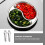 Piatto per condimenti multi-scomparto in acciaio inox 10,5 cm 3