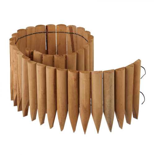 Fa gyepszegély 20 cm magas