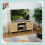 Mueble de TV en diseño de ratán 1