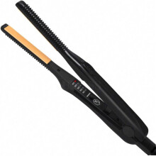 Mini lisseur pour cheveux courts – lisseur en céramique titane pour le coiffage de la barbe et des cheveux