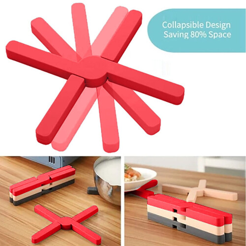 Sottopentola pieghevole in silicone – 22 cm 2