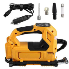 Bomba de aire portátil inalámbrica DeWalt de 18 V y 20 V para inflar neumáticos de coche y motocicletas (bomba eléctrica para carretera).