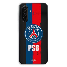 Capa Para Samsung Galaxy A57 logo PSG fundo preto Maniacase